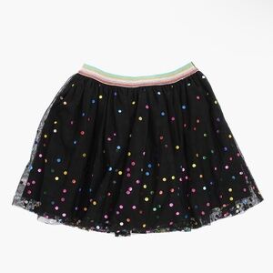 NWT Stella McCartney Kids| Multicolor Polka Dots Tulle Lurex Waistband -Size 12